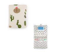 JingxuanCB Un pezzo portatile riutilizzabile sacchetto per pannolini riutilizzabili borse per pannolini lavabili borsa per pannolini organizer borse bagnate per pannolini salviette umide per pannolini