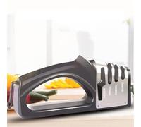 JINGYAN Affilacoltelli Knife Sharpener Coated And Thin Bar Shears And Scissors Kitchen Grinding Stone System Stainless Steel Blades(Blue)