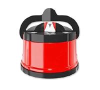 JINGYAN Affilacoltelli Suction Cup Whetstone Kitchen Knife Sharpener Easy And Safe To Sharpens Househeld Stone Knives Sharpening with Dropship(Rouge)