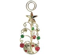 JINGYAN Alberi di natale artificiali Mini Christmas Tree Miniature Decorative Christmas Trees Christmas Tree Ornaments On The Table Desktop Christmas Decoration Card