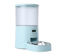 JINGYAN Alimentatore Automatico Automatic Feeder Timing with Water Fountain for Cats Dogs Voice Recorder Remote Video Pets Smart Drinking And 4L Food Dispenser