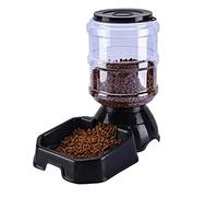 JINGYAN Alimentatore Automatico Automatic Feeder Water Dispenser Large Capacity for Small Medium Large Dog Pets Kitten