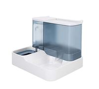 JINGYAN Alimentatore Automatico Cat Dog Automatic Feeder Water Dispenser Plastic Water Bottle Cat Bowl Feeding Pet Feeding Bowl