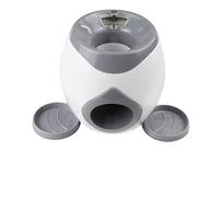 JINGYAN Alimentatore Automatico Tennis Ball Thrower Pet Dog Toys Chewing Accessories Automatic Ball Launcher Dog Throwing Machine Toy Interactive Feeding