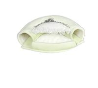 JINGYAN Amache per Gatti Small Pet Cage Mini Animal Hammock Small Pet Tunnel Cage Winter Pet Sleeping Bag Hammock(Light Green,L)