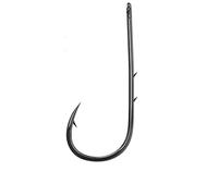 JINGYAN Ami da Pesca Carbon Steel Fishing Hook Sea Worm Carp Single Loop with Barbed Set Fly Accessories Tackle Fish(4)