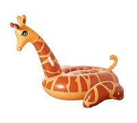 JINGYAN Anelli di nuoto Inflatable Giraffe Swimming Ring Pool Float Mattress Alpaca Circle Beach Summer Water Toys