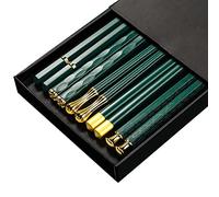 JINGYAN Bacchette High Quality Non-Slip Restaurant Portable Healthy Food Stick For Sushi Chopsticks(Green)
