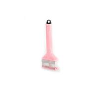 JINGYAN Batticarne Aghi per tenuta in acciaio inox pressabile Carne Tendi Piercing Breaker Brucatori di carne Attrezzi da cucina Utensili(Pink)
