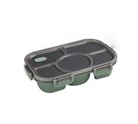 JINGYAN Bento Box 3/4/5Grids Lunch Box Bento Containers For Adult Picnic Microwave(5 Grid Green)