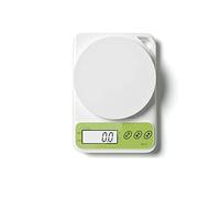 JINGYAN Bilance da cucina digitali Bilancia da tavolo, per alimenti pesati, adatti per cucina, colore: bianco, dimensioni: 21.7 cm * 14.7cm.1 PC