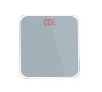 JINGYAN Bilance pesapersona digitali Classic Minimalist Design Bathroom Scales Arrival Electronic Scale Tempered Glass Household Use Personal Weighing(Grey)