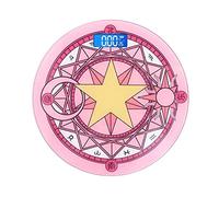 JINGYAN Bilance pesapersona digitali Cute Pink Magic Array Bathroom Scale LCD Display Electronic Digital Body Weighing Smart Fat Balance Floor