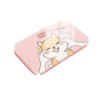 JINGYAN Bilance pesapersona digitali Cute Portable Body Scales Fat Weight Colorful USB Charging Scale Digital LED Display Bathroom Products(Style 1 USB charging)