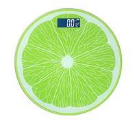 JINGYAN Bilance pesapersona digitali Fruit Pattern Weight Scale For Weighing Body Electronic Household Balance Floor Smart Digital Scales Bathroom(Lemon)