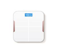 JINGYAN Bilance pesapersona digitali Smart Weight Scale Glass Body Fat Lcd Display USB Charging Bathroom Accessories