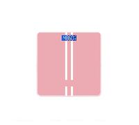 JINGYAN Bilancia pesapersone digitale Scala di pesatura elettronica Smart Ricaricabile per la casa Singola Dormitorio Femminile Pesare perdita peso salute Bilancia del corpo(Pink)