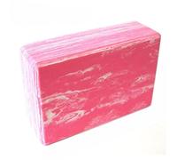 JINGYAN Blocchi Yoga Exercises High Density Yoga Block Stability Pattern Brick(Light Grey)