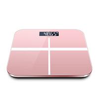 JINGYAN Body Fat Scale Bathroom Scales Smart Electronic Digital Composition Analyzer Compatibile LCD Display (Rose Gold)