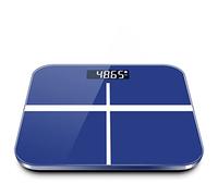 JINGYAN Body Fat Scale Bathroom Scales Smart Electronic Digital Composition Analyzer Compatibile LCD Display (Sapphire Blue)