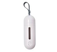 JINGYAN Bottiglia d'Acqua per Cani 2 in 1 Pet Water Bottle Bowl for Big Dogs Free Drinking Outdoor Dog Cup Gift Portable Drinking Dispenser Dog Product(Branco)