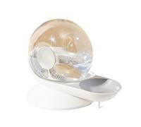 JINGYAN Bottiglia d'Acqua per Cani Snails Bubble Automatic Cat Water Bowl Fountain Filter Water Dispenser Pet Drinking Fountain for Cats Dogs Feeder Pets Drinking(Grey)
