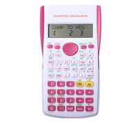 JINGYAN Calcolatrici di base Portable Multifunctional cientifica for Mathematics Teaching Students Function Display Calculator(Rouge)