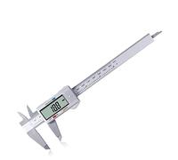 JINGYAN Calibri a corsoio Plastic Fiber Vernier Calipers Micrometer Digital Display Measuring Instruments for Installation Renovation Work(White)
