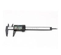 JINGYAN Calibri a corsoio Plastic Fiber Vernier Calipers Micrometer Digital Display Measuring Instruments for Installation Renovation Work(Schwarz)