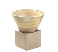 JINGYAN Calici da acqua 1pc Ceramic Coffee Mug Rough Pottery Tea Cup Latte Pull Flower Porcelain Daily life coffee cup
