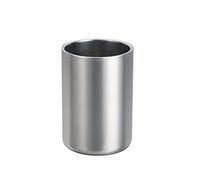 JINGYAN Calici da acqua 300ml Isolating Travel Mug Double Wall Stainless Steel Outdoor Cup Carabiner Hook Heat Resistance