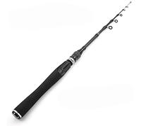 JINGYAN Canne da pesca 1.5M .8M light Rod Reel Combos Slow Telescopic Spinning Fishing Lure 1-5g pocket small fishing rod(Only fishing rod,180cm)