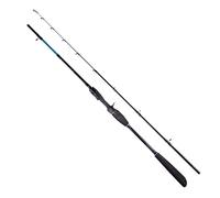JINGYAN Canne da pesca Octopus Fishing Rod Casting 1.68-2.02m 2 Section Fast Action Boat Rods Saltwater Hanchi Jigging(Blue,1.85m)