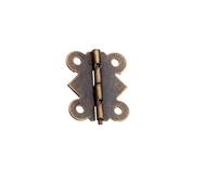 JINGYAN Cardini per porte 100pcs Hinges With Screws Butterfly Style Butt Iron Rustic Bronze Vintage Wooden Jewelry Box