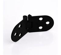 JINGYAN Cardini per porte Furniture fittings Folding Hinges Self Supporting Table Cabinet Door Hinge Flush Mounted hinges for kitchen furniture(Schwarz)
