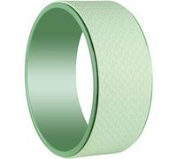 JINGYAN Cerchi Fitness Yoga Wheel TPE Non-Slip Spine Roller Circle for Back Pain Ain Relief Improve Backbends Flexibility Training Aids(Green)