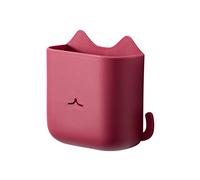 JINGYAN Cestelli sottolavello Cartoon Wall Mounted Storage Box Remote Control Organizer Case for Air Conditioner Phone Plug Holder Stand Rack