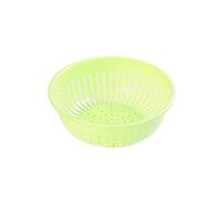 JINGYAN Cestello di Scarico Multifunctional Drain Basket Household Vegetable Washing Basket Kitchen Fruit Basin Household Storage Basin Drain for Kitchen(Green,S)