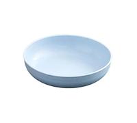 JINGYAN Cesto di frutta e piatto di frutta Round Shape Practical Solid Food Plate Dish Reusable Dinner Dish Easy Cleaning Kitchen Supplies1pc(Pink)