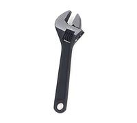 JINGYAN Chiavi 4-Inch Professional Monkey Wrench Multifunction Mini Open-end DIY Adjustable Shifting Spanner Hand Grip Tool 100mm(Schwarz)