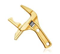 JINGYAN Chiavi Bathroom Plumbing Wrench Repair Large Open Basin Sink Aluminum Alloy Multi-functional(C)