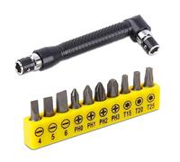 JINGYAN Chiavi Socket Wrench L-shaped Double Head Screw Driver Bits Sleeve Holder Portable Bolt Box Spanner Home Repairing Too