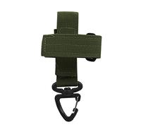 JINGYAN Cinture per utensili Belt Hanging Buckle Glove Hook-Tactical Anti-lost Belts Rope for Carrier Hook(ArmyGreen)