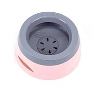JINGYAN Ciotole per Cani Pet Dog Cat Bocks fluttuante Non bagnare la Bocca Cat Ciotola Senza rovesci Potabile alimentatori in plastica Portatile Ciotola for Cani Ciotola di Acqua alimentatori(Green)