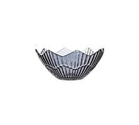 JINGYAN Ciotole Quadri a Quattro Stelle Trasparente Trasparente Snack Bowl Home Soggiorno Tavolino Tavolo da caffè Decorazione Creativa Stoviglie da Cucina(Fruit Pot C)