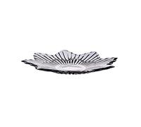 JINGYAN Ciotole Quadri a Quattro Stelle Trasparente Trasparente Snack Bowl Home Soggiorno Tavolino Tavolo da caffè Decorazione Creativa Stoviglie da Cucina(Fruit Plate C)