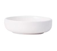 JINGYAN Ciotole Sauce Dishes Dish Soy Bowls for Dipping Ceramic Small Side Bowl Set Round Porcelain Dinnerware(White)