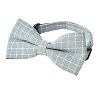 JINGYAN Collari Cat Collar Kitten Puppy with Bell Bow Tie Necklace Plaid