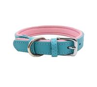 JINGYAN Collari PU Leather Dog Collar for Small Medium Large Dogs Safe Soft Solid Cat Dog Collar Buldog Pitbull Puppy Dog Collar Pet Accessories