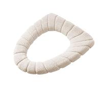 JINGYAN Copriwater Copriwater per Bagno Cuscino per WC in Peluche Universale Addensare Scaldino per Sgabello Accessori per Il Bagno Soft Household War